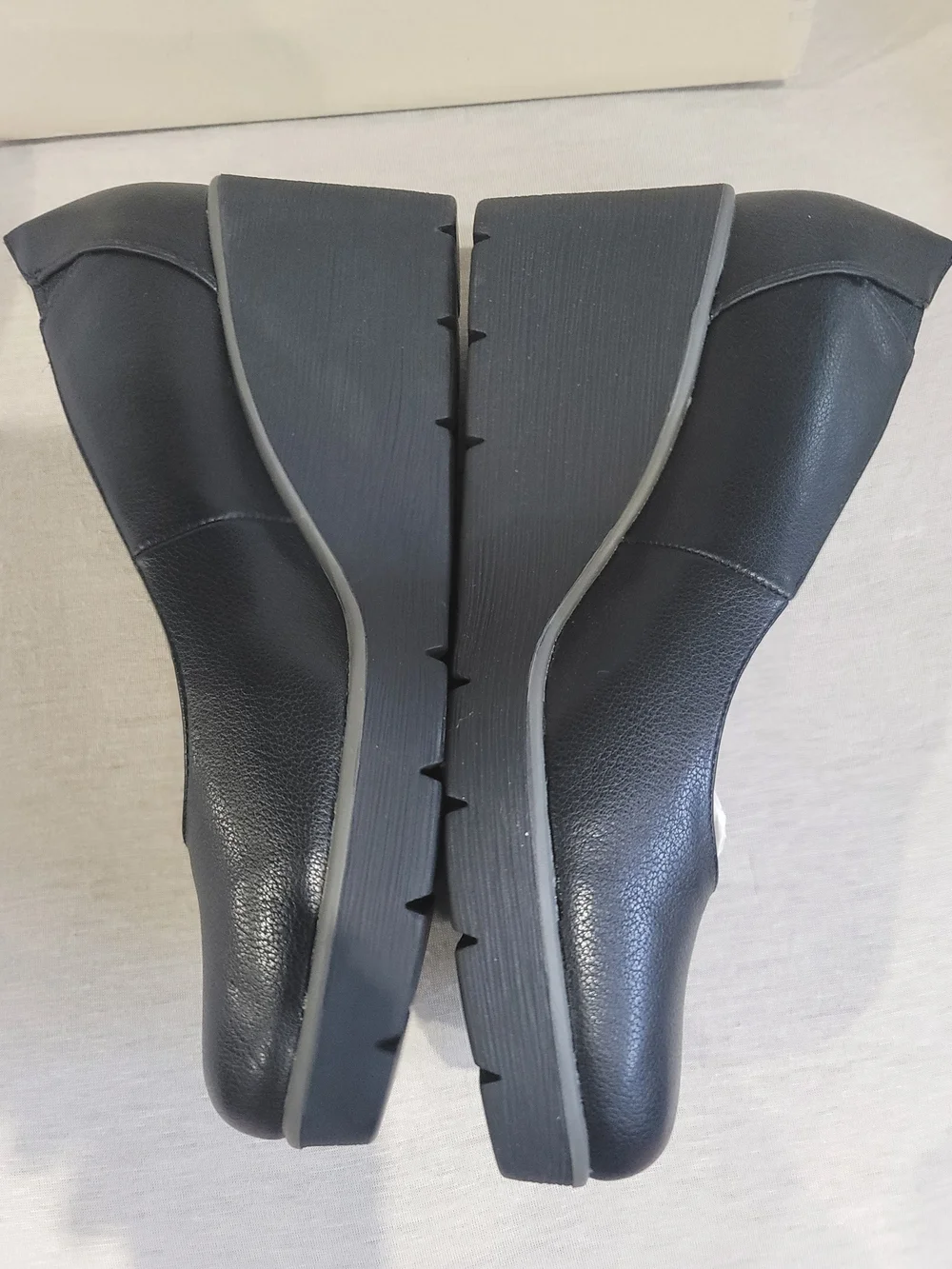 Soul Naturalizer About-Time Black Wedge Pumps Size 9 M New In Box